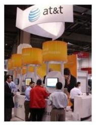 at&t booth